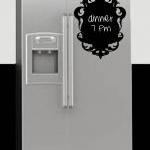 Ornate Chalkboard Vinyl Dec..