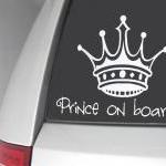 Prince or Princess on Board..