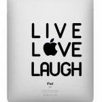 Live Love Laugh Ipad Decal ..