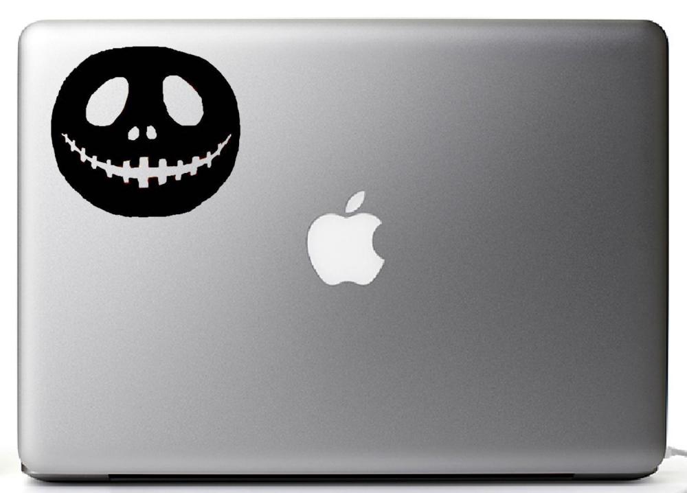 Jack Skellington Vinyl Decal - Laptop, iphone, book