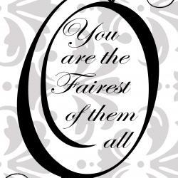 Mirror, Mirror on the wall, you are the fairest of them all Vinyl Decal - UK Seller  