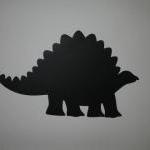 Dinosaur Chalkboard Vinyl Decal 