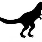 Dinosaur Chalkboard Decal - UK Seller 