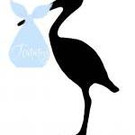 New Baby - Name decal - nur..