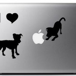 I LOVE DOGS - Vinyl Laptop decal