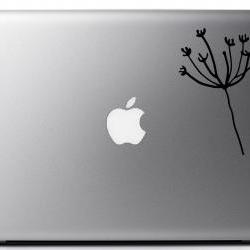 Dandelion Vinyl Decal - organic