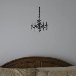 Beautiful Chandelier Vinyl Wall Decal