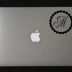 4" Initial Decal
