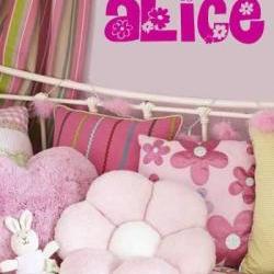 Girl's name - vinyl wall decal