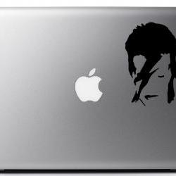Bowie Aladdin Sane Vinyl Decal - Laptop, iphone, book